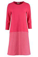 Load image into Gallery viewer, Organic Cotton Red Magenta Jersey Dress I&#39;mdividual
