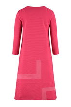 Load image into Gallery viewer, Red midi dress in organic cotton jersey by I&#39;mdividual